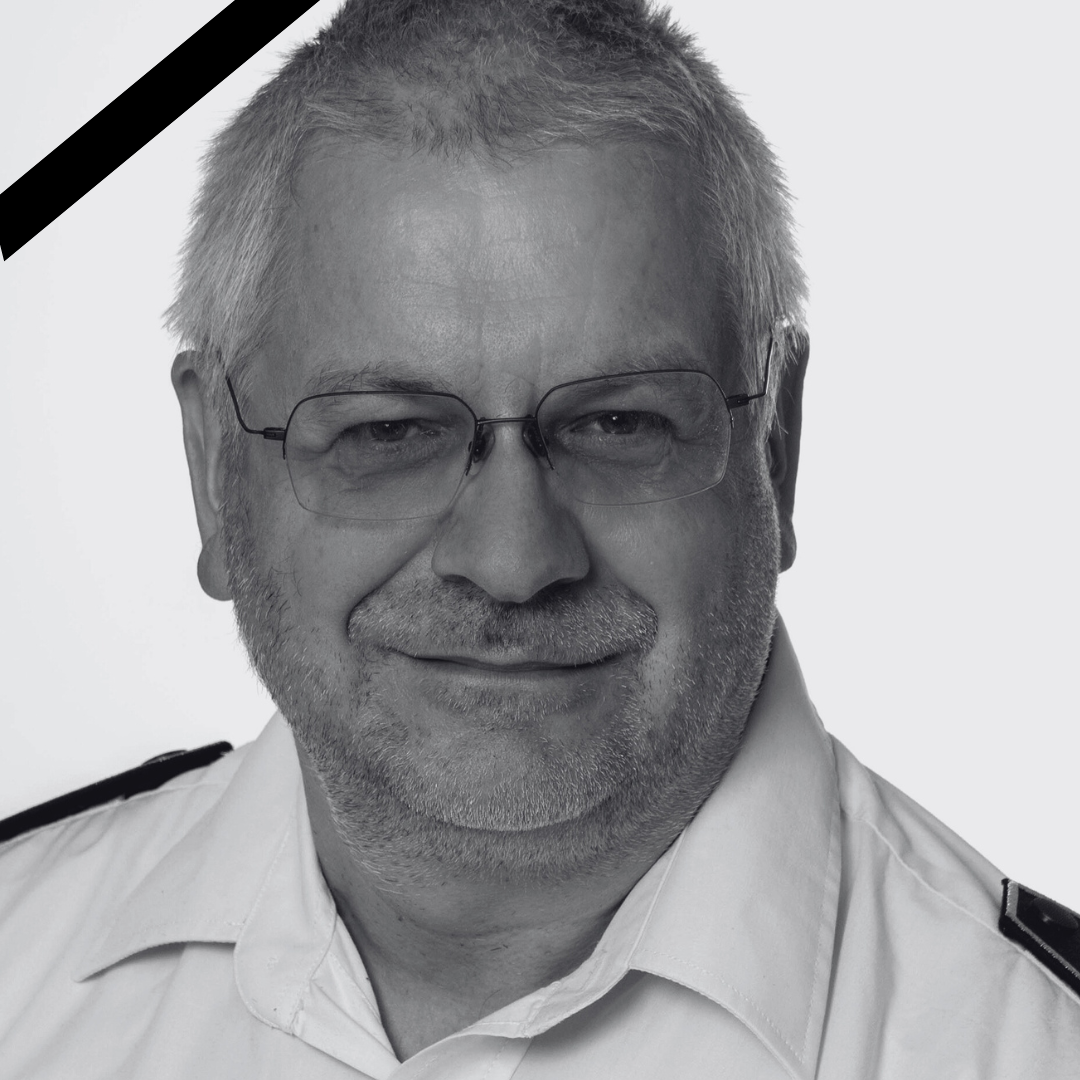 Abschied von unserem langjährigen Kameraden und Kollegen Jürgen Lehmann.