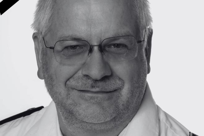 Abschied von unserem langjährigen Kameraden und Kollegen Jürgen Lehmann.