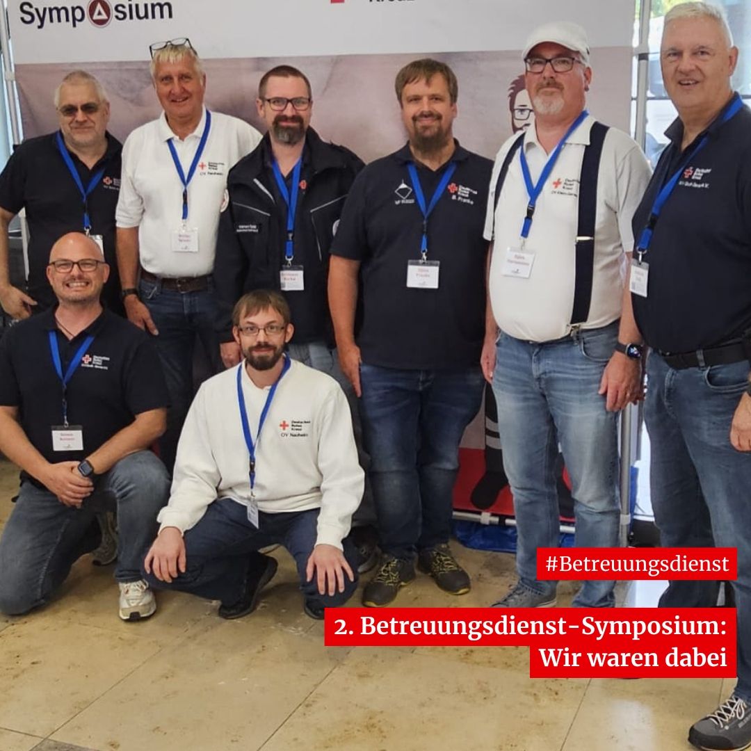 Die ehrenamtlichen Teilnehmer am Symposium des DRK Groß-Gerau.