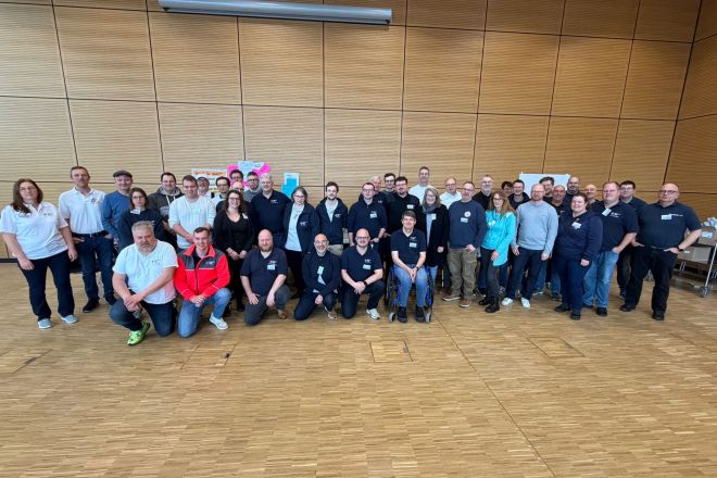 Zum Projektstart "Einsatzbereitschaft 2029" trafen sich etwa 50 Vertreter*innen aus Ehren- und Hauptamt.