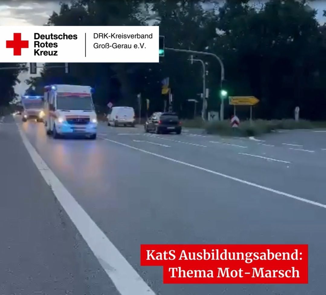 Mot-Marsch: Fahren im Verband