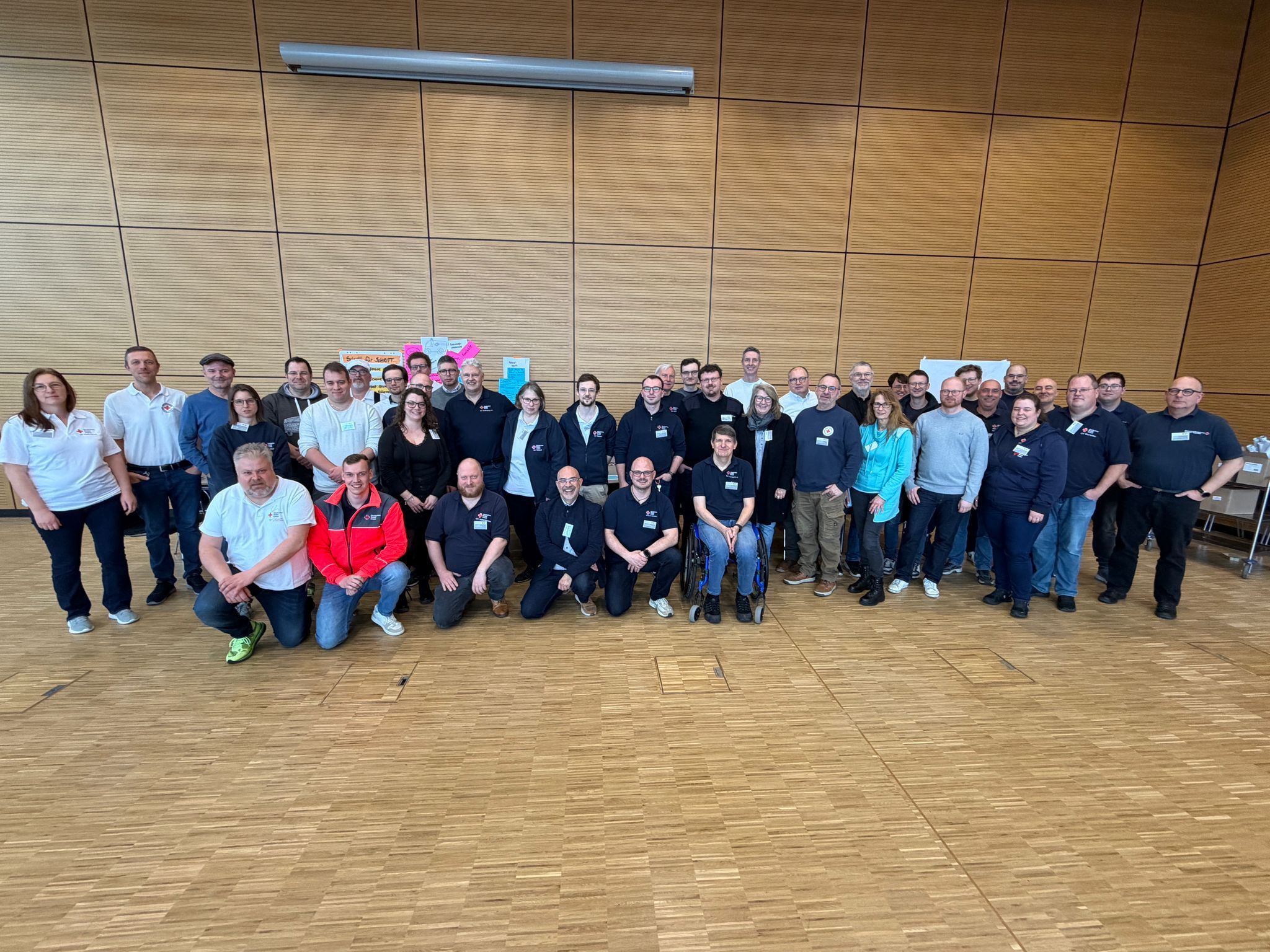 Zum Projektstart "Einsatzbereitschaft 2029" trafen sich etwa 50 Vertreter*innen aus Ehren- und Hauptamt.